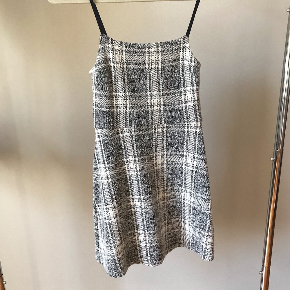Urban Outfitters Cher Straight Neck Mini Dress - Picture 2 of 6